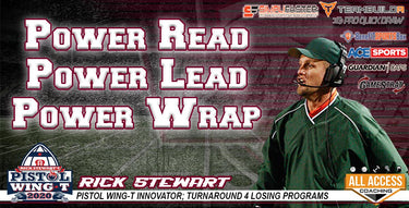 Power Read, Power Lead, Power Wrap in Pistol Wing T